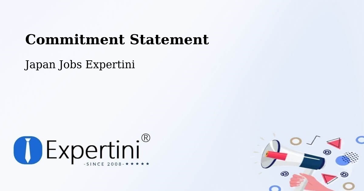 Corporate Commitment – Sagae Shi - Japan Jobs Expertini